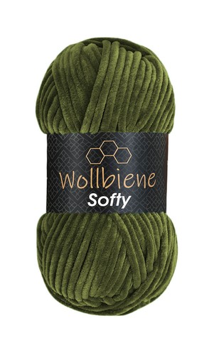 Wollbiene Softy super Bulky Chenillegarn, Kuschelweich 100g, Wolle Plüschtier - Bild 73 von 74