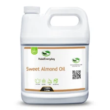Sweet Almond Oil 1G 7.5 lb 100% Pure Organically Sourced Virgin Cold Pressed
