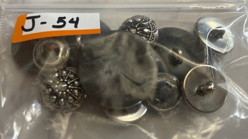 Estate Crafting Plastic Mixed Sewing Buttons Lot J-54 - Picture 12 of 12