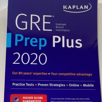 GRE Prep Plus 2020: Practice Tests + Proven Strategies + Online + Video + Mobile