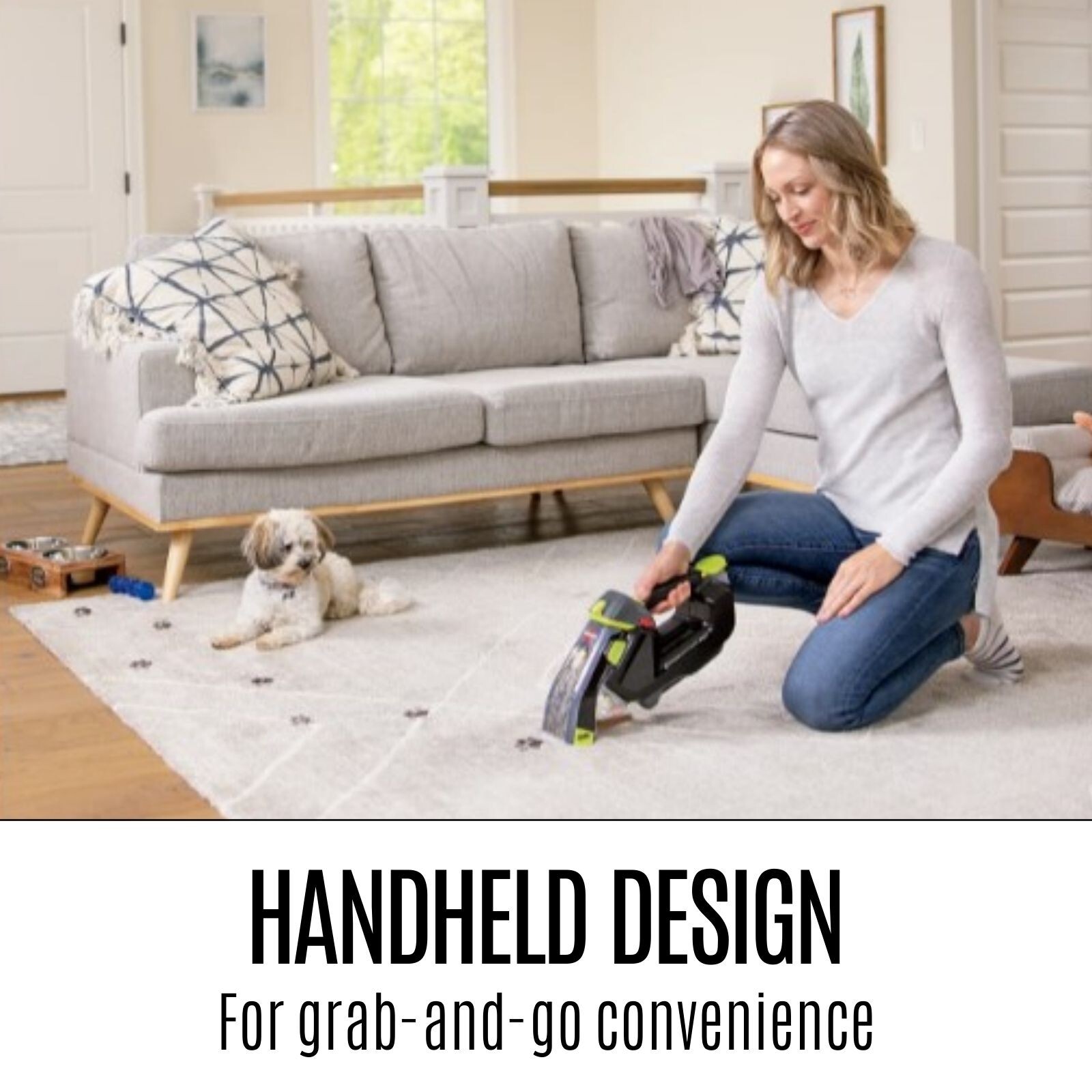 Bissell Stain Remover Carpet Upholstery Rug Cleaner Eraser Handheld Pet