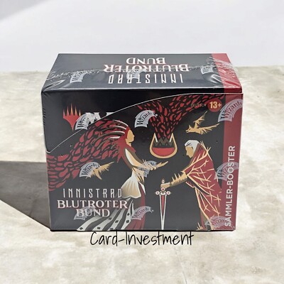 Magic: The Gathering Innistrad: Blutroter Bund Collector Booster Display Deutsch
