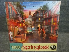 Springbok 1000 Piece Puzzle BOURBON STREET