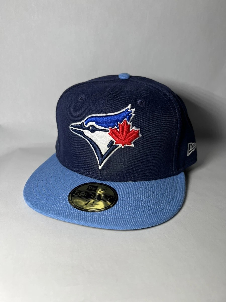 Toronto Blue Jays New Era Alternate On-Field 59FIFTY Fitted Hat Sz 7 3/8  Custom