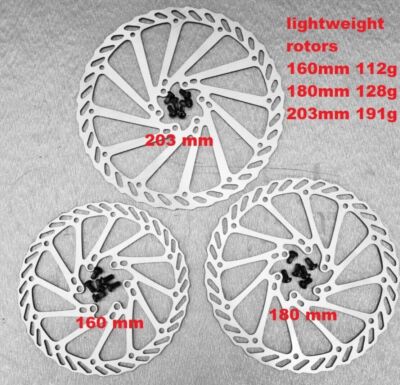 Rotor Disc Brake Bike Bicycle Brake Disc Rotor 160, 180, 203