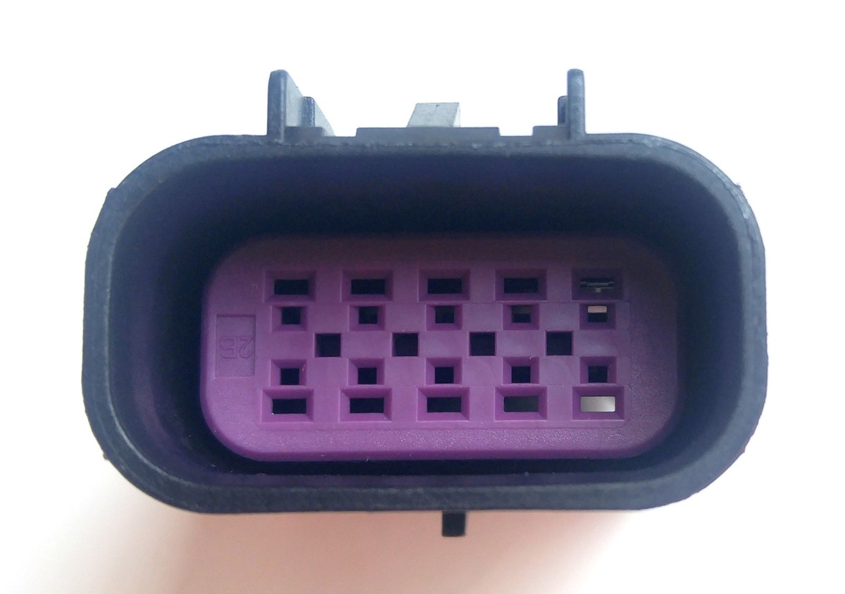 Delphi 10 pin Mouser 15326847 GM OEM Purple Male Connector AC 