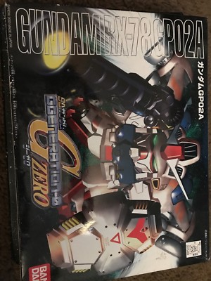 Bandai Japan Plastic Model Kit Gundam RX78 GP02A G Generation Zero Mobile Suit 