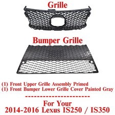 Deflectores Para Ventana Tintados En Humo + Acabado Negro - Perfectos Para Lexus IS 2014-2020