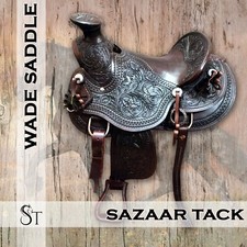 Western Saddle Roping Ranch Work Equestrian Trail Horse Wade Tree A Fork Tack