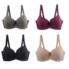 T-SHIRT BRA PADDED FULL CUP SUPPORT UNDERWIRED 36 38 40 42 44 B C D UK SIZE