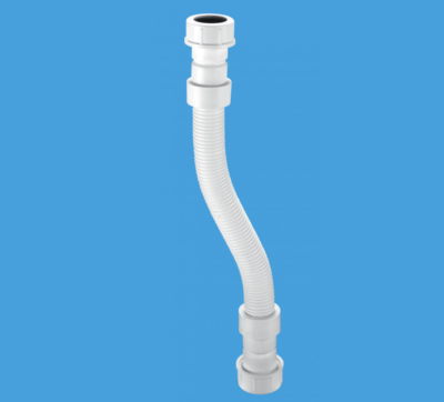 McAlpine Toilet WC Cistern Overflow Pipe Flexible Connector 200mm Long ...