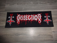 Dissection Back Patch Back Strip Black Metal Watain Xxx