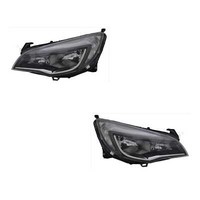 Scheinwerfer Set Rechts Links H7 H7 W21 5W Mit Elektromotor FüR Opel Astra J P10