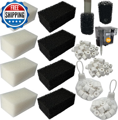 Three-Stage Filtration Maintenance Kit for Aquaclear 30/150 Aquarium
