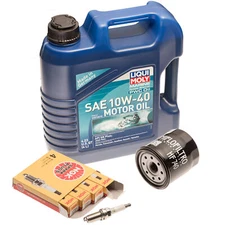 Oil Change Service Kit Filter NGK Plugs for Yamaha 1800 HO SHO FX VX VXR VXS FZR