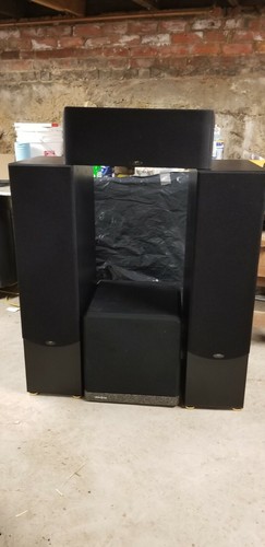 Paradigm Studio 80, and velodyne f-1200 