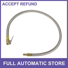 ONE 60cm 24" Tire Air Inflator Hose Adapter Extension Hose for Car Quick Connect