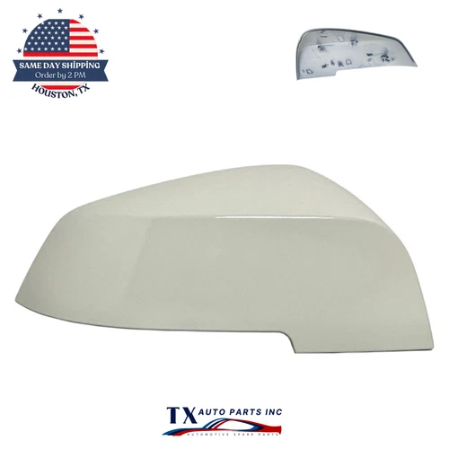 Passenger Side Mirror Cover Cap for BMW F22 F23 F30 F31 F32 F33 F34 Alpine White