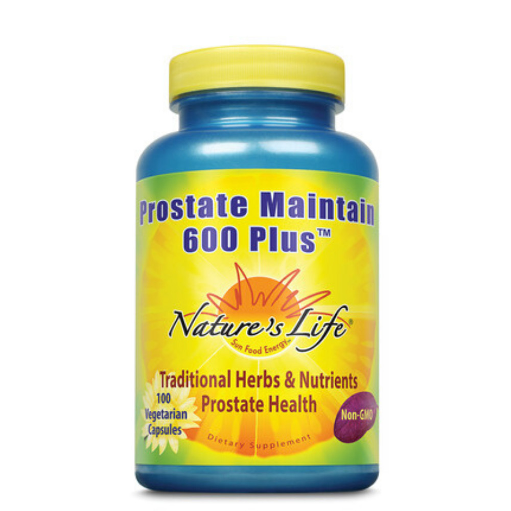 Nature's Life Prostate Maintain 600+ Veg Capsules , 100 Count