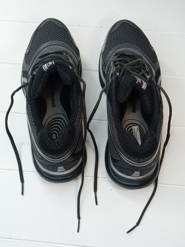 Reebok 2-1J9646 EasyTone Smooth Fit Running Walking Men Black Gray Sneaker Sz 12 - Picture 15 of 21