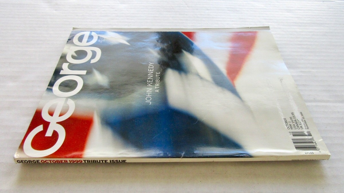 GEORGE MAGAZINE OCTOBER 1999 JOHN KENNEDY JR TRIBUTE | eBay