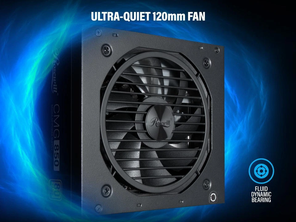 Rosewill CMG Series, CMG850, 850W Fully Modular Power Supply, 80 PLUS GOLD Certi - Image 2 of 4