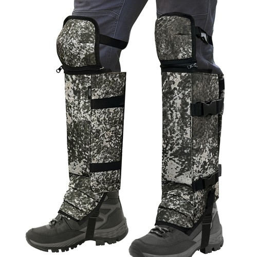 Waterproof Snake Gaiters Leg Guards, Adjustable Bite Protection for Hunting - Picture 8 of 8