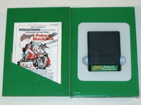 Vintage 1979 INTELLIVISION Las Vegas POKER & BLACKJACK #2611 in Original Box!