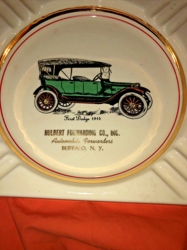 Vintage Hulbert Forwarding Co Automobile Forwarders Buffalo New York Ashtray NY - Picture 22 of 23