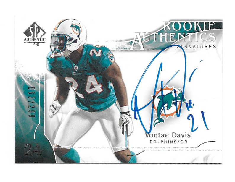 Vontae Davis card image