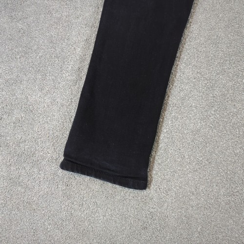 Belstaff Jeans Mens W28 L30 Black Biker Blackrod Stretch Slim Straight Knee Pad - Picture 13 of 17