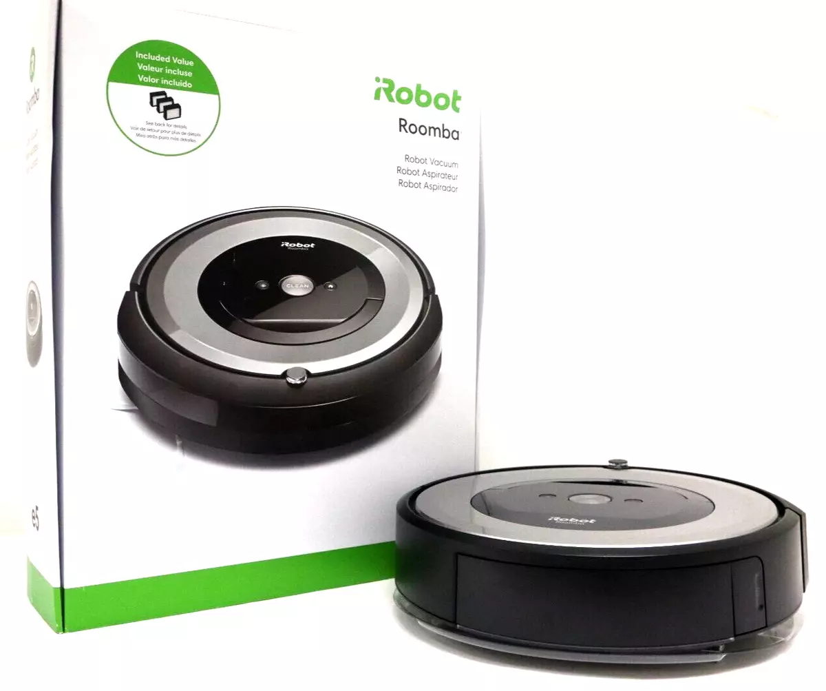 iRobot Roomba e5 Robot Vacuum e5 (e5134), Black/Silver - NEW - 1