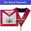 thumbnail 1  - Masonic Regalia ROSE CROIX 18TH DEGREE Collar | apron | jewels | New 