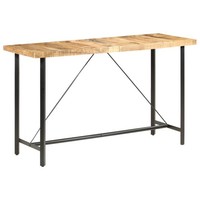 Bartisch 180X70X107 Cm Raues Mangoholz