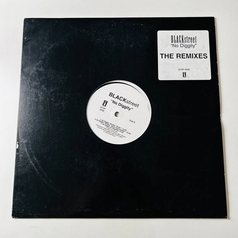 BLACKSTREET No Diggity OG US promo Teddy Riley 12" vinyl record single - Image 4 of 4