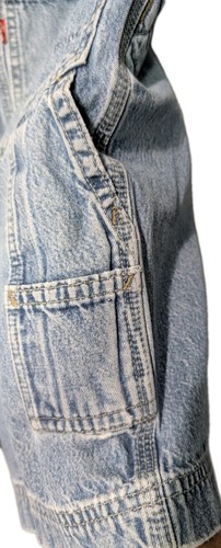 Vintage Y2K Levi’s Red Tab Boys Carpenter Denim Shorts Utility Pockets - Picture 5 of 12