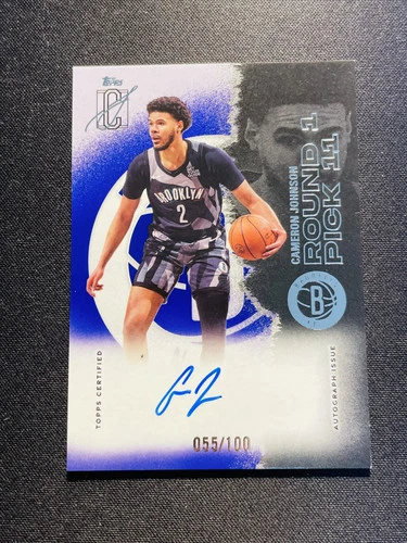2025 Topps Signature Cameron Johnson Purple (RAW)
