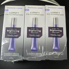 Bausch & Lomb Lumify Eye Illuminations Lash & Brow Serum 0.12 fl oz Bundle of 3