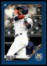 2022 Robel Garcia Choice Minor league Rookie Card Iowa Cubs. rookie card picture