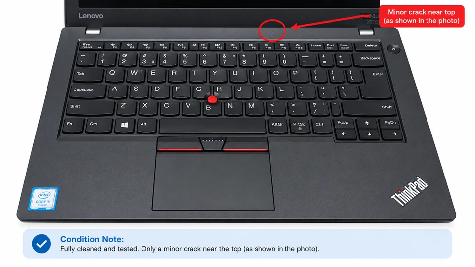 Lenovo ThinkPad X270 · i5-6200U · 8GB · 128GB, photo 3 of 5
