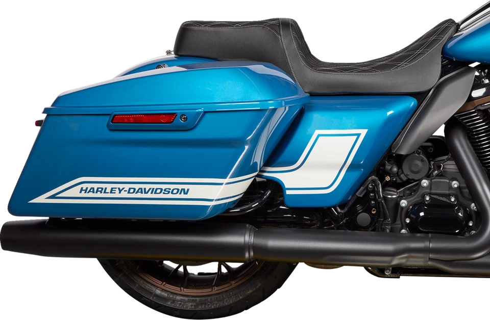 Harley Road King EFI FLHR Predator asiento 1-up 08-22 Drag Specialties 08011489 Predator Foto 3 de 4