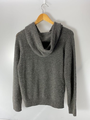 CELINE Knit Sweater (Thin) S Cashmere GRY 2A906384D Used - Picture 2 of 8