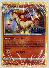 Rapidash SWSH270 Silver Tempest Black Star Prerelease Promo SEALED Pokemon Card