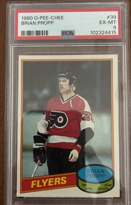 1980-81 O-Pee-Chee - Brian Propp #39 (RC) PSA 6