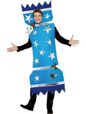 Smiffys Christmas Cracker Costume, Blue (Size M)