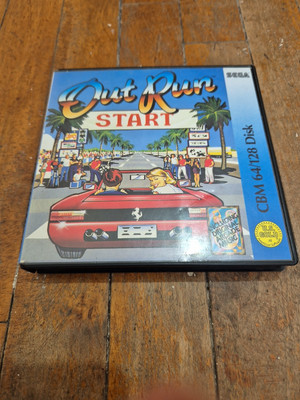 OutRun (inkl. Soundtrack Tape) C64 DISK CBM Commodore 64 / 128 5,25'' *RAR