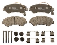 TRW Automotive GDB2069 Bremsscheiben-BremsbeläGe-Kit Fiat 77367093