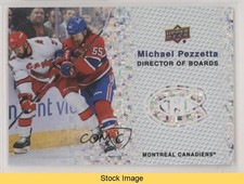 2023-24 Upper Deck Series 2 Director of Boards Sparkle Michael Pezzetta READ 4om