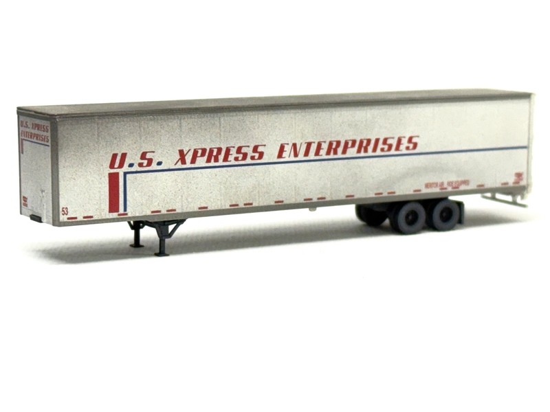 Deluxe Innovations 53' Trailer, US Express #2 Weathered, IOB
