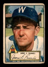 1952 Topps #2 Pete Runnels RC FAIR X3061129
